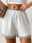 Women's Shorts Plain White Active High Waist Short
