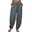 Women's Baggy Pants Harem Pants Comfort Solid Color Pocket Elastic Waist Causal Black White Army Green Dark Navy Summer Spring Fall