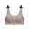 Women's Wireless Bras Fixed Straps Full Coverage V Neck Breathable Pure Color Hook & Eye Casual Daily Nylon 1PC Black Yellow / Bras & Bralettes / 1 PC