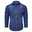 Men's Shirt Summer Shirt Button Up Shirt Casual Shirt Jeans Shirt Denim Shirt Blue Light Blue Long Sleeve Plain Turndown Street Casual Button-Down Clothing Apparel Cotton Denim Fashion Classic