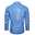 Men's Shirt Summer Shirt Button Up Shirt Casual Shirt Jeans Shirt Denim Shirt Blue Light Blue Long Sleeve Plain Turndown Street Casual Button-Down Clothing Apparel Cotton Denim Fashion Classic