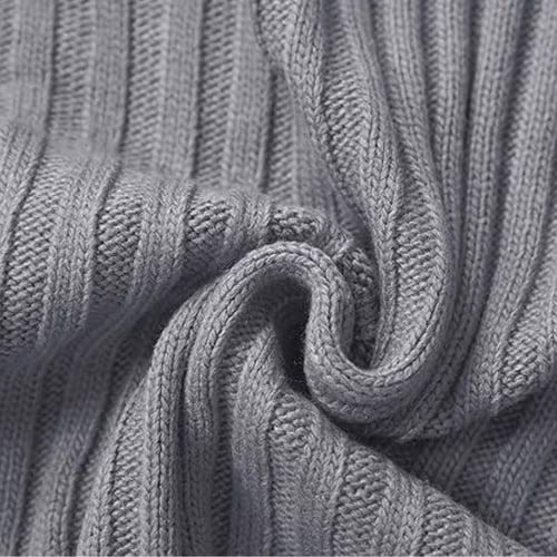 Men's Turtleneck Sweater Sweater Pullover Sweater Jumper Ribbed Cable Knit Cropped Knitted Turtleneck Modern Contemporary Daily Wear Going out Clothing Apparel Fall & Winter Black White M L XL