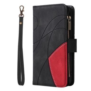 Phone Case For Samsung Galaxy S24 S23 S22 S21 S20 Plus Ultra A73 A53 A33 S25 Ultra Wallet Case Flip Zipper with Wrist Strap Solid Colored PU Leather